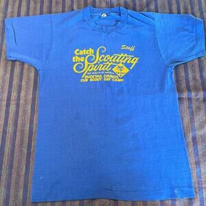 Vintage 80s Cub Scout camp tee